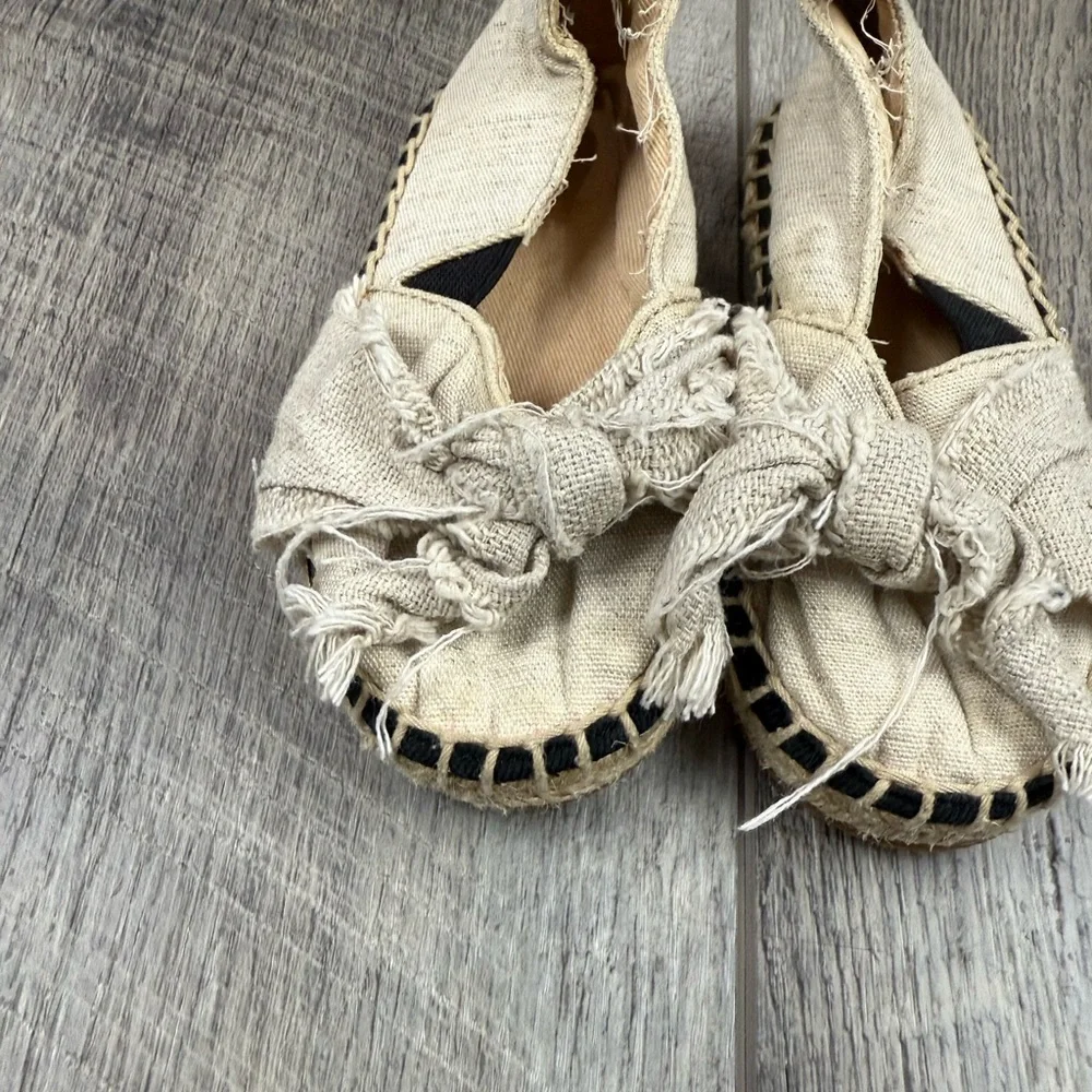 Zara Baby Cream Espadrille‎ Flats